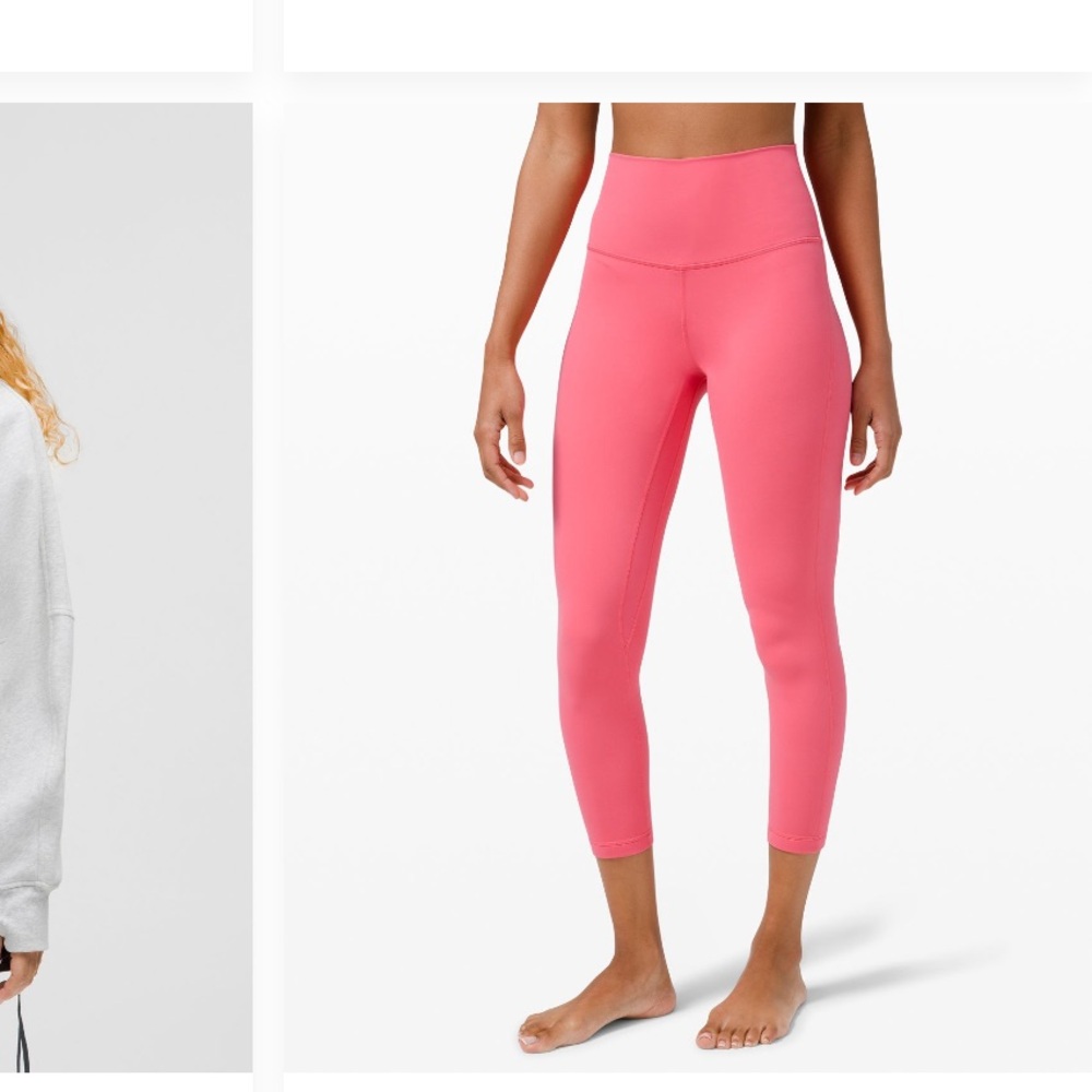 Lululemon Align High-Rise Pant 25" in Guava Pink